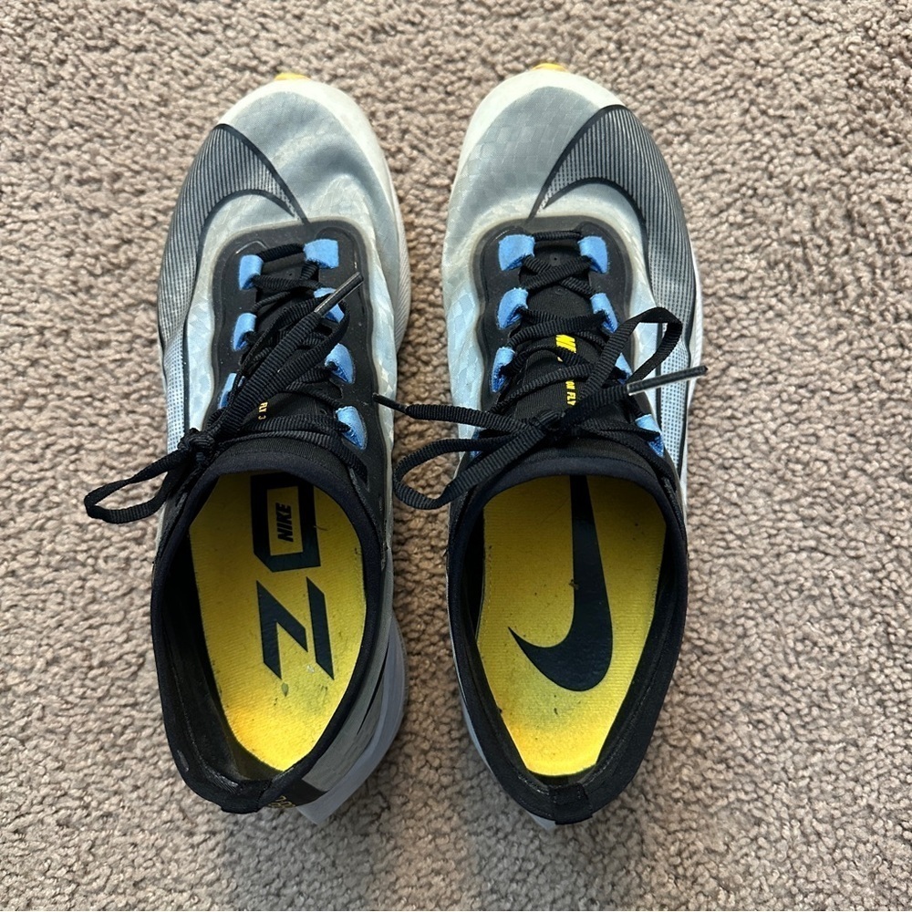 Nike Men's Zoom Fly 3 Running Sneakers AT8240-102 University Blue Marathon Sz 9